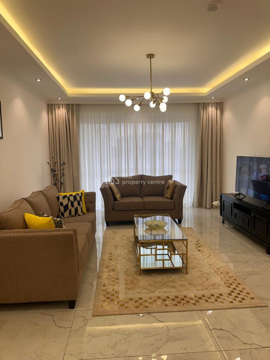 Furnished 2 Bedroom Apartment with Dsq in Brookside, Westland, Brookside, Westlands, Nairobi, Apartment for Rent
