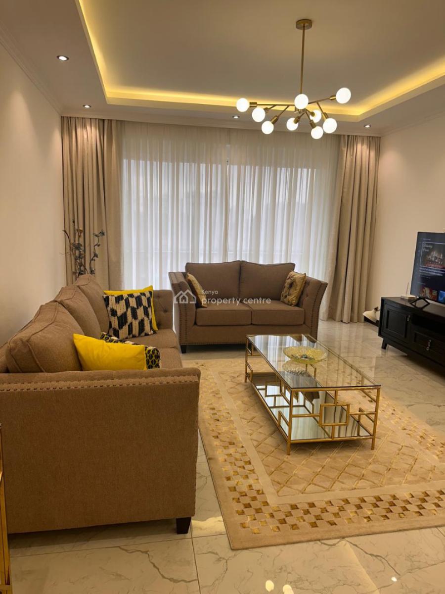 Furnished 2 Bedroom Apartment with Dsq in Brookside, Westland, Brookside, Westlands, Nairobi, Apartment for Rent