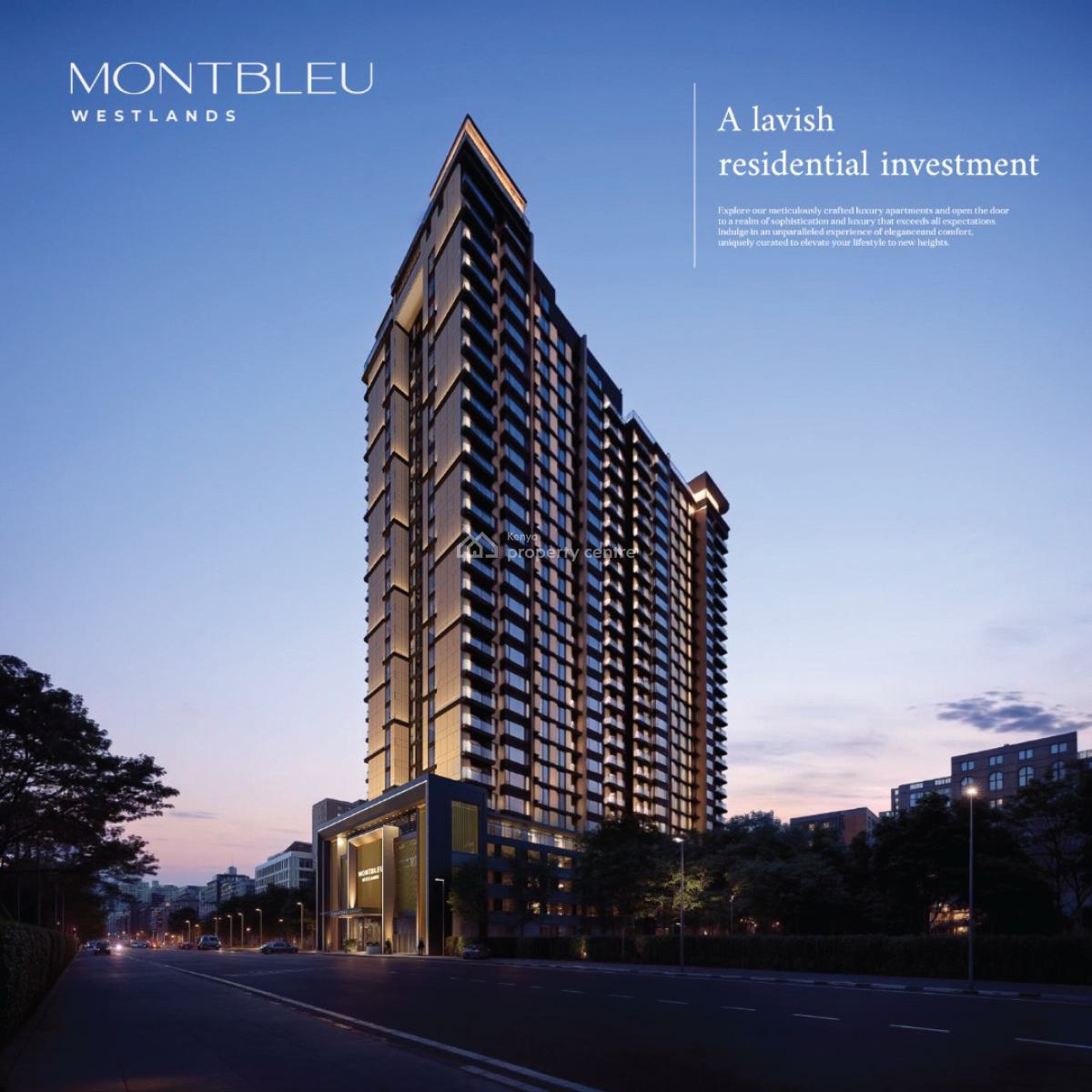 Elegant 1 Bedroom Apartment at Montbleu, Westlands (off-plan), Westlands, Westlands, Nairobi, Apartment for Sale