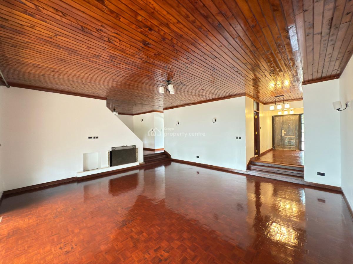 Charming 4 Bedroom Bungalow Plus Dsq for 3, Loresho, Loresho, Westlands, Nairobi, Terraced Bungalow for Rent