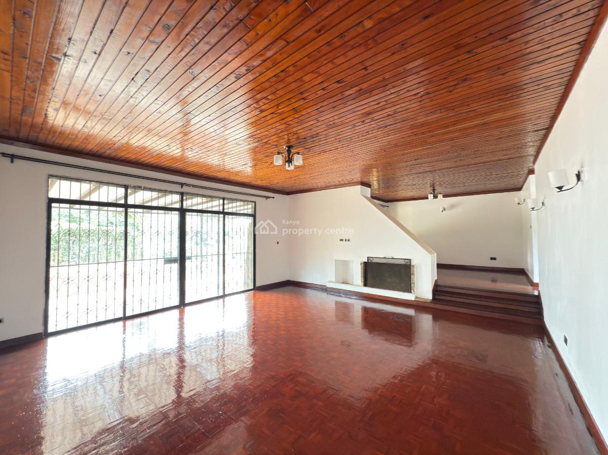 Charming 4 Bedroom Bungalow Plus Dsq for 3, Loresho, Loresho, Westlands, Nairobi, Terraced Bungalow for Rent