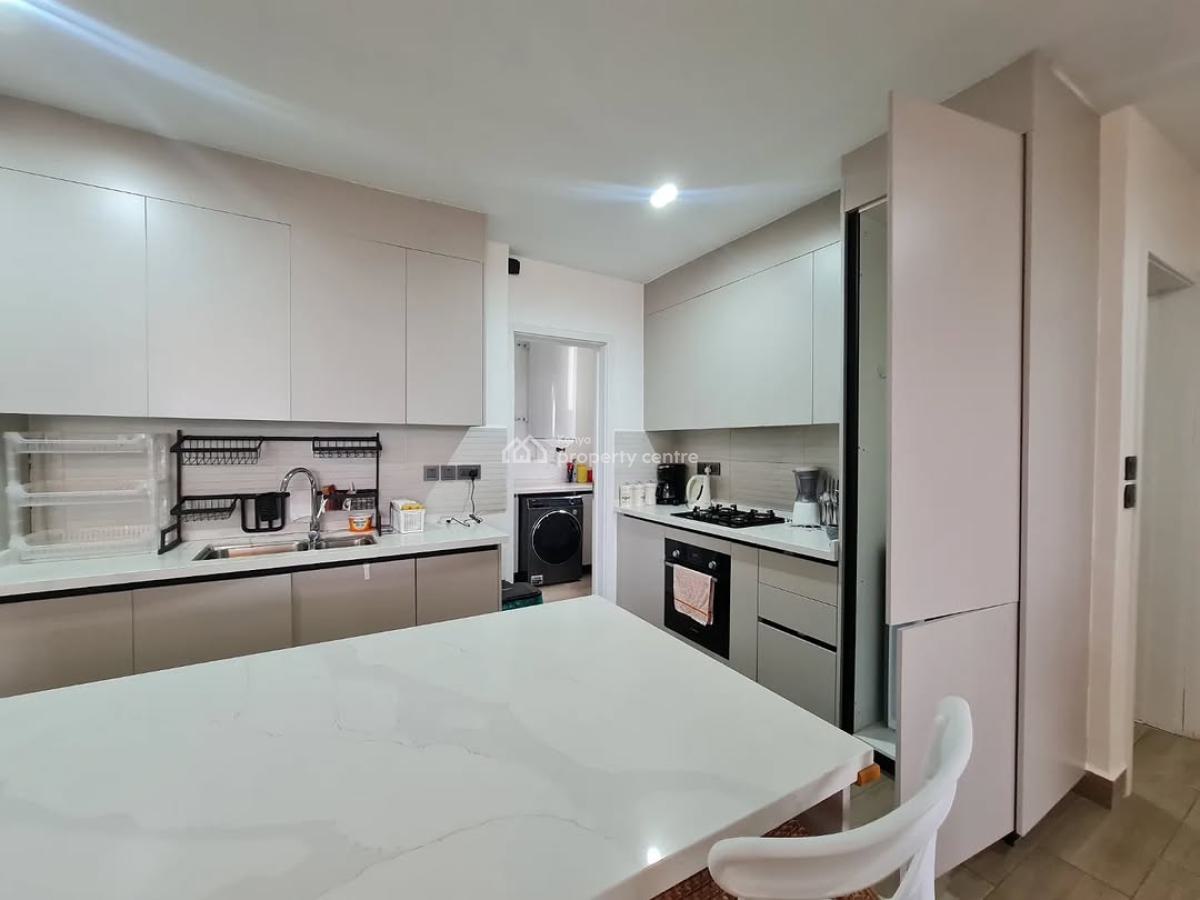 Luxury 3-bedroom + Dsq Fully Furnished Apartment on Riverside Drive, Riverside Drive, Westlands, Nairobi, Apartment for Rent