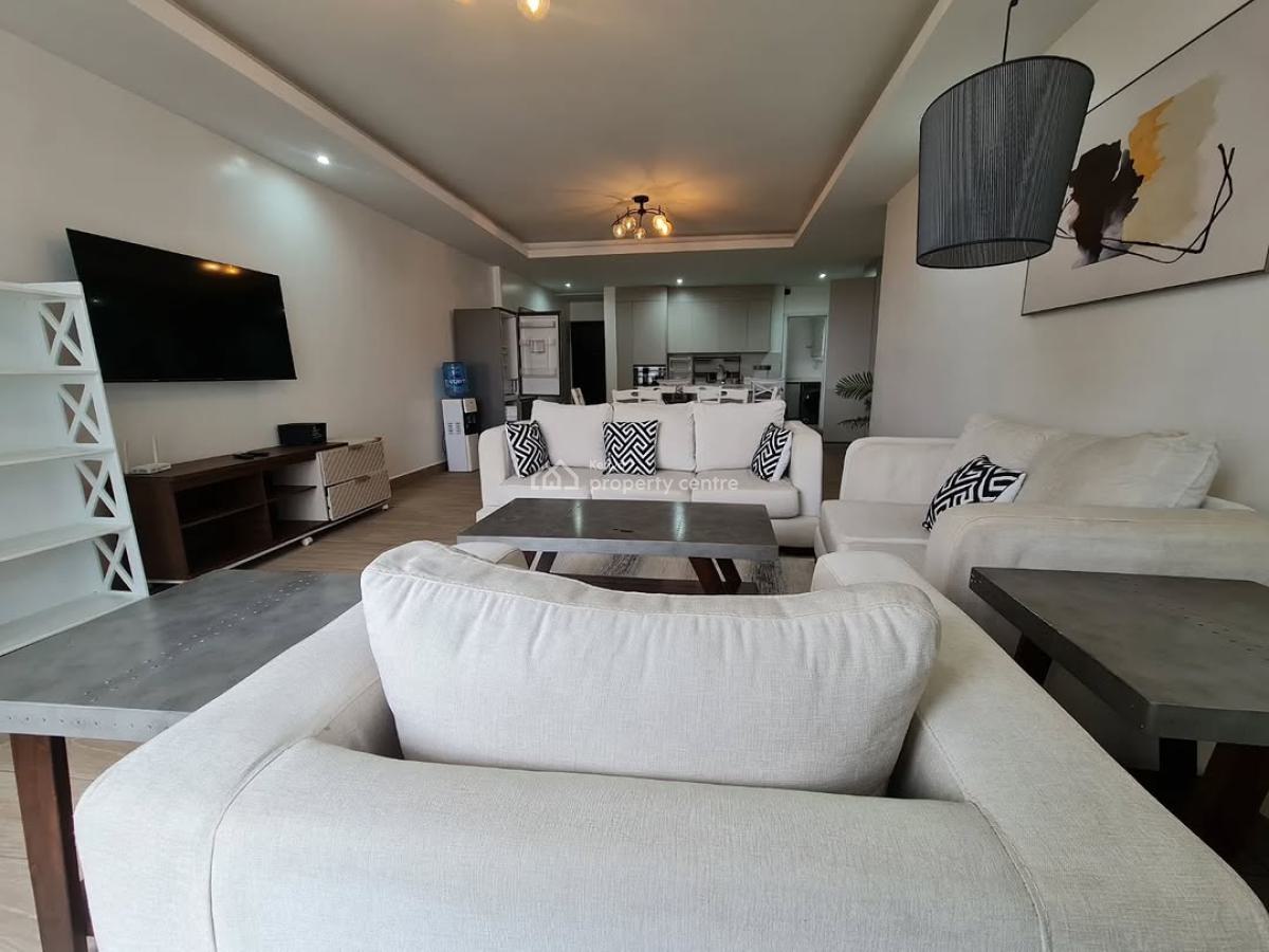 Luxury 3-bedroom + Dsq Fully Furnished Apartment on Riverside Drive, Riverside Drive, Westlands, Nairobi, Apartment for Rent