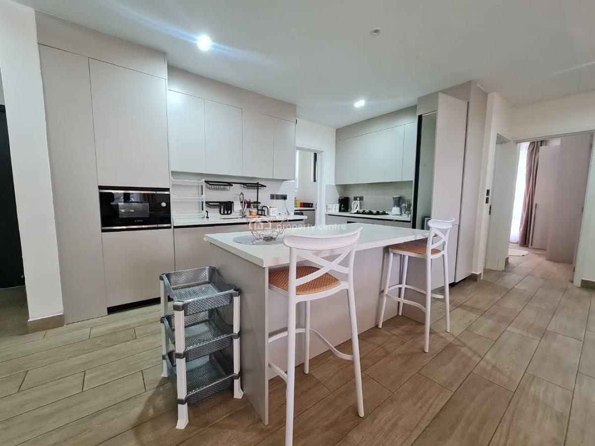 Luxury 3-bedroom + Dsq Fully Furnished Apartment on Riverside Drive, Riverside Drive, Westlands, Nairobi, Apartment for Rent