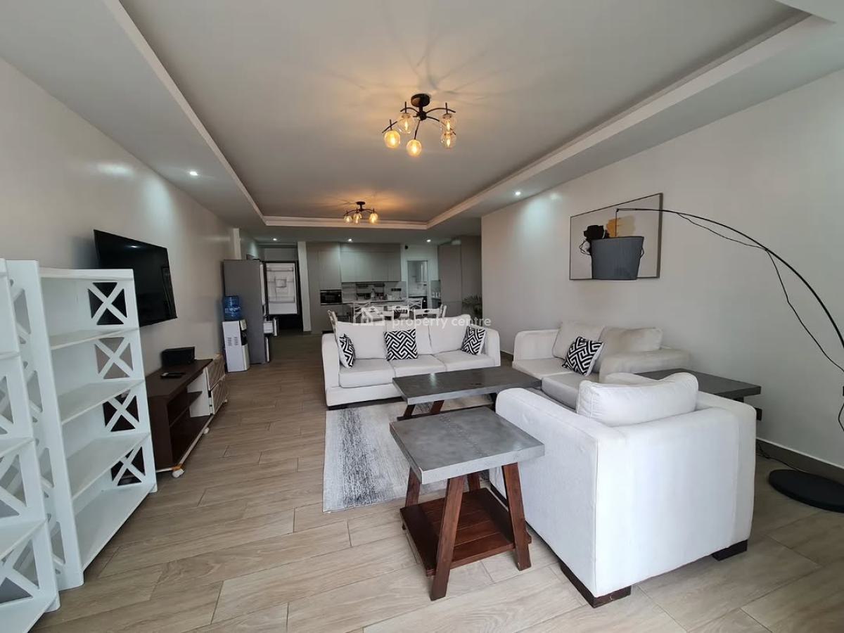 Luxury 3-bedroom + Dsq Fully Furnished Apartment on Riverside Drive, Riverside Drive, Westlands, Nairobi, Apartment for Rent