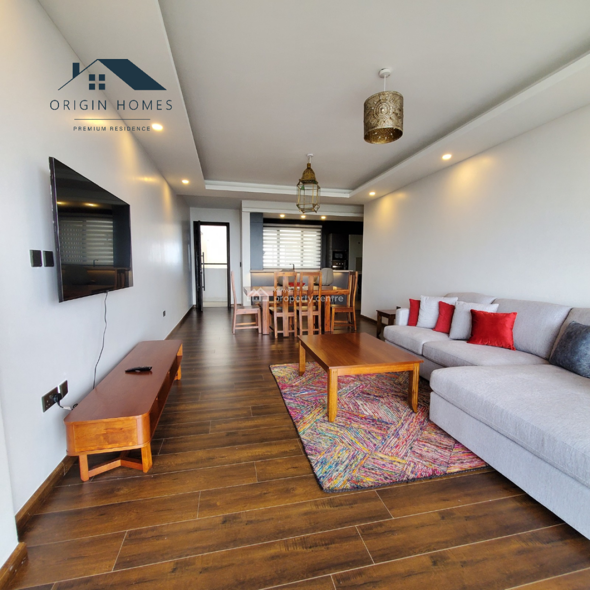 Charming and Tastefully Furnished 3 Br Plus Dsq in Westlands, Muguga, Westlands, Nairobi, Apartment for Rent