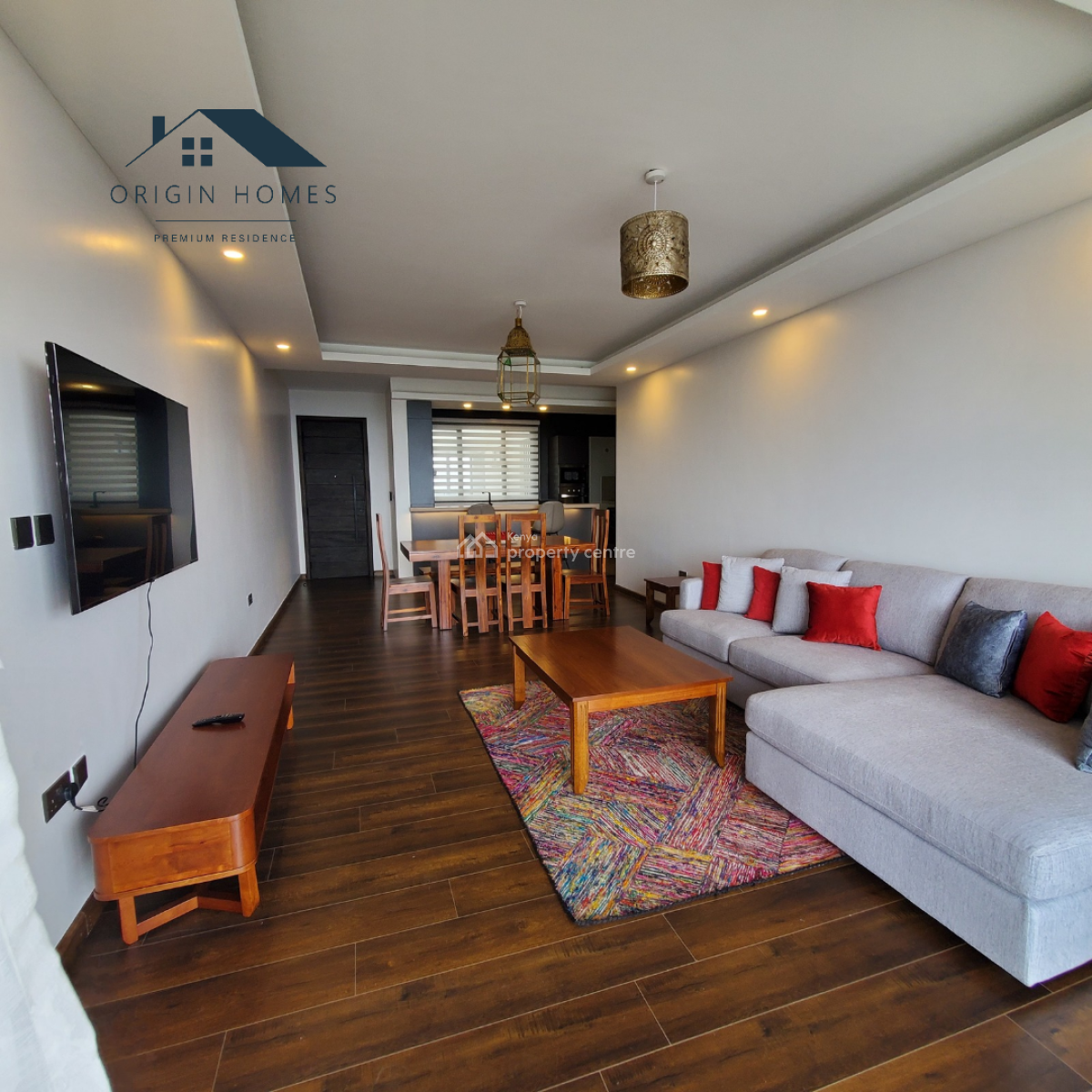 Charming and Tastefully Furnished 3 Br Plus Dsq in Westlands, Muguga, Westlands, Nairobi, Apartment for Rent
