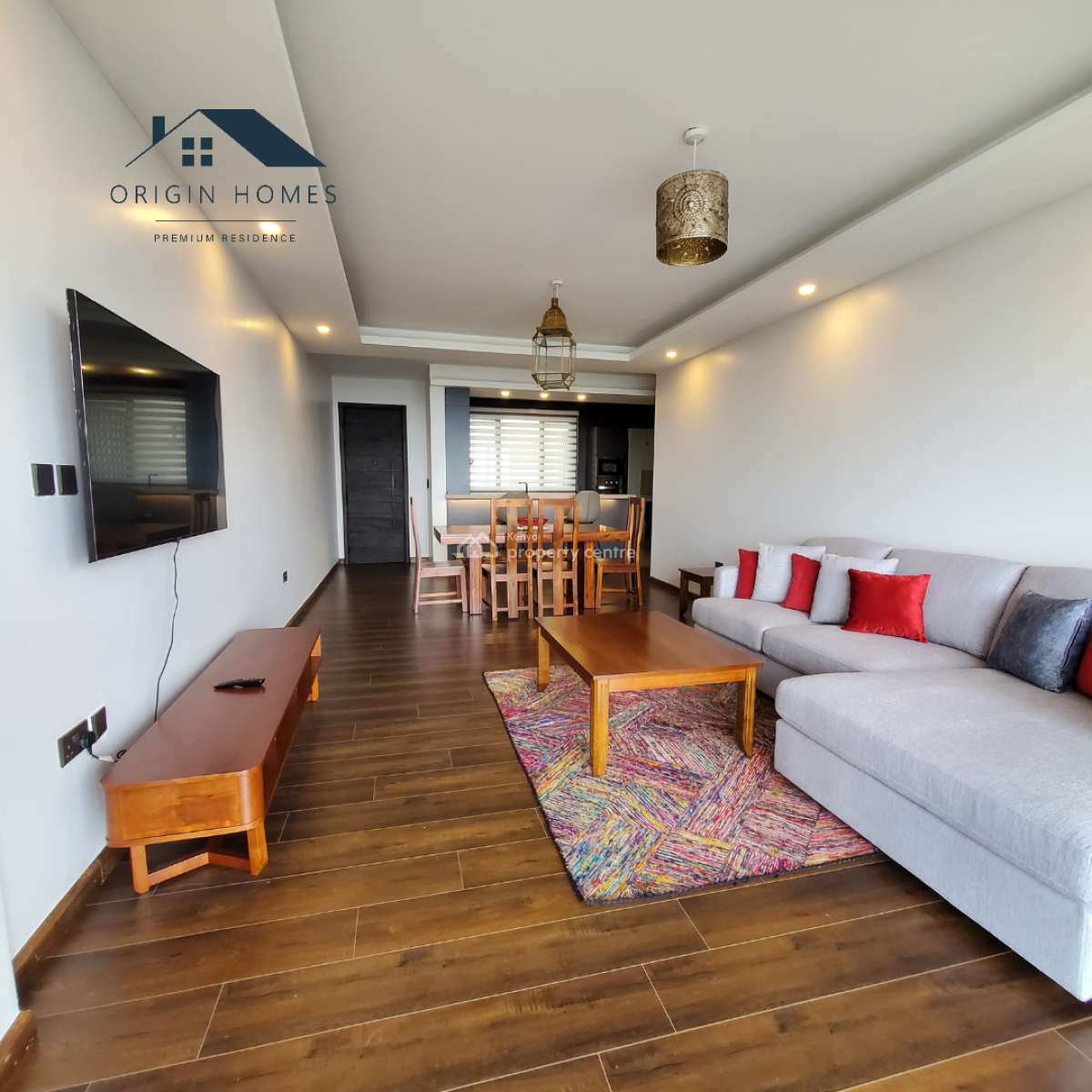 Charming and Tastefully Furnished 3 Br Plus Dsq in Westlands, Muguga, Westlands, Nairobi, Apartment for Rent