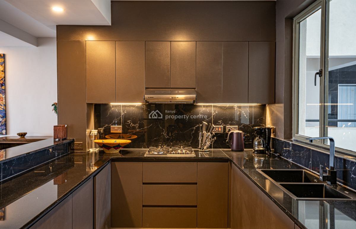 Furnished 3 Bedroom Apartment Ensuite with Dsq in Brookside., Brookside, Westlands, Nairobi, Apartment for Rent