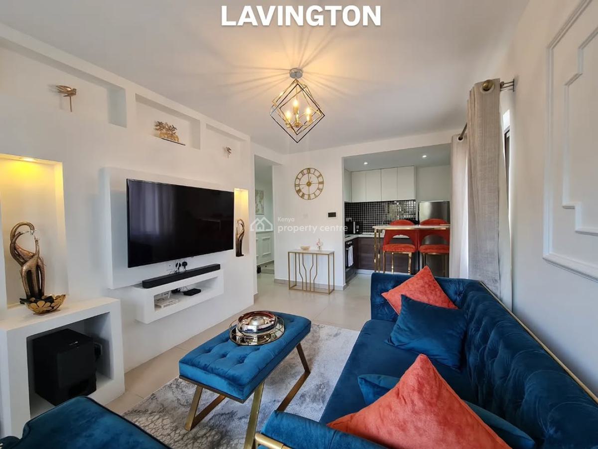 Modern 1 Bedroom Furnished Apartment, Lavington, Lavington, Nairobi, Apartment for Rent