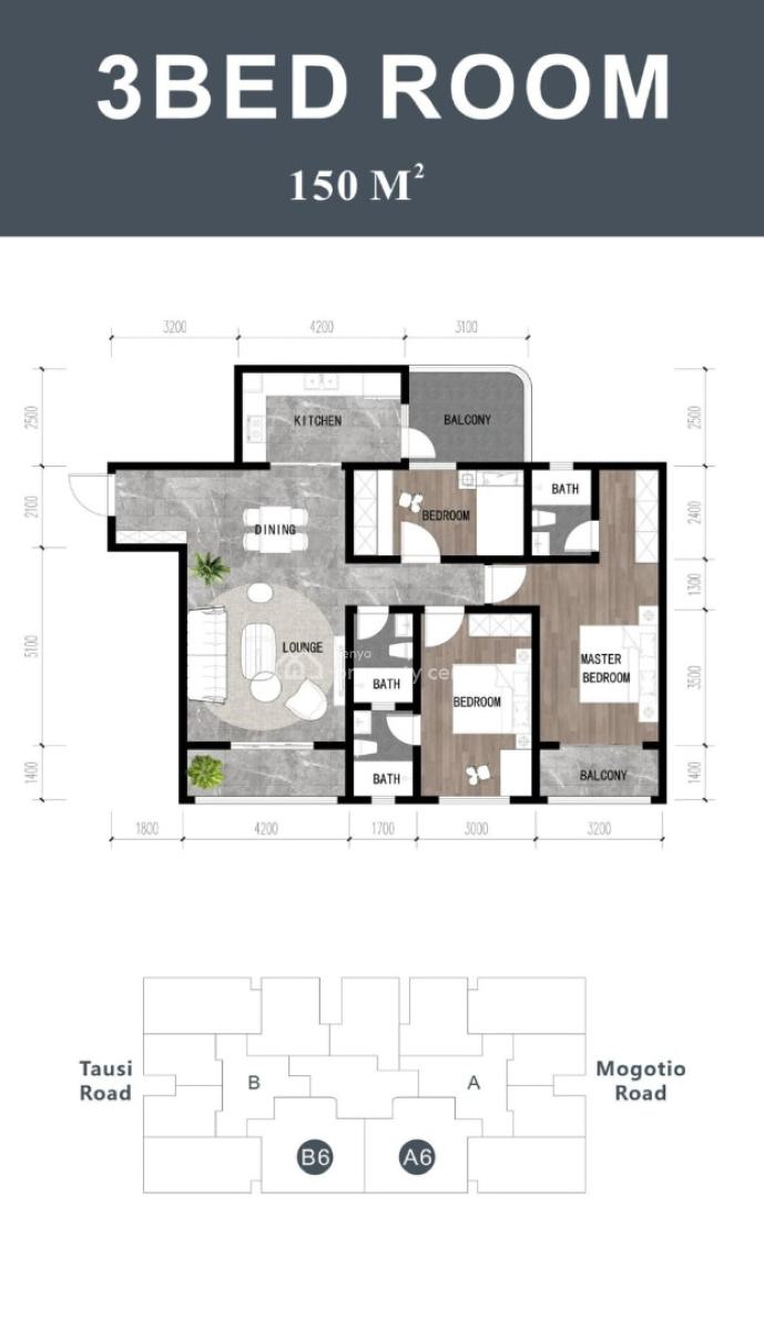 Luxury 1,2 and 3 Bedroom Apartments, Westlands, Waiyaki Way., Westlands, Nairobi, Apartment for Sale