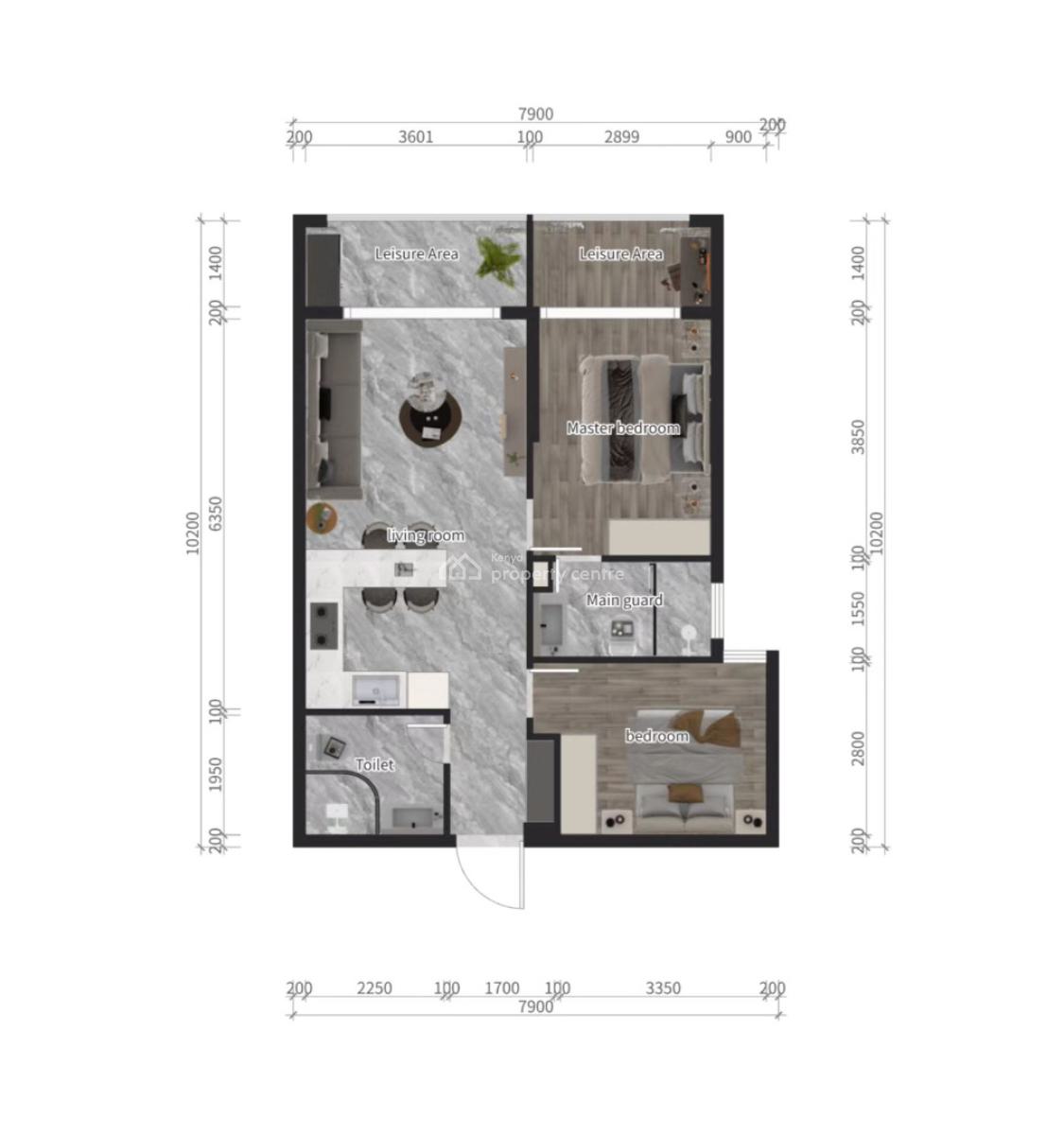 Luxury Bahari Starlet Estate, Kileleshwa, Oloitoktok Road., Kileleshwa, Nairobi, Apartment for Sale
