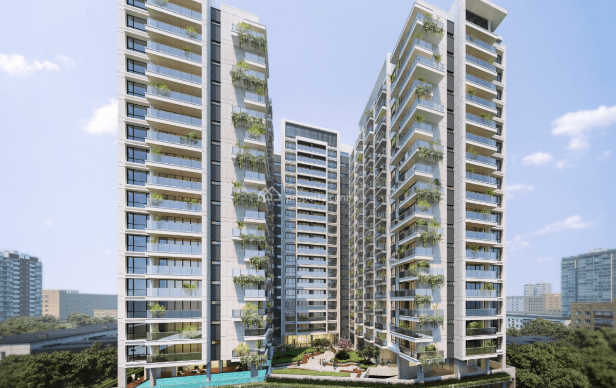 3 Bedroom Apartment Near Four Point By Sheraton Kilimani, Kilimani Yaya Centre, Kilimani, Nairobi, Apartment for Sale