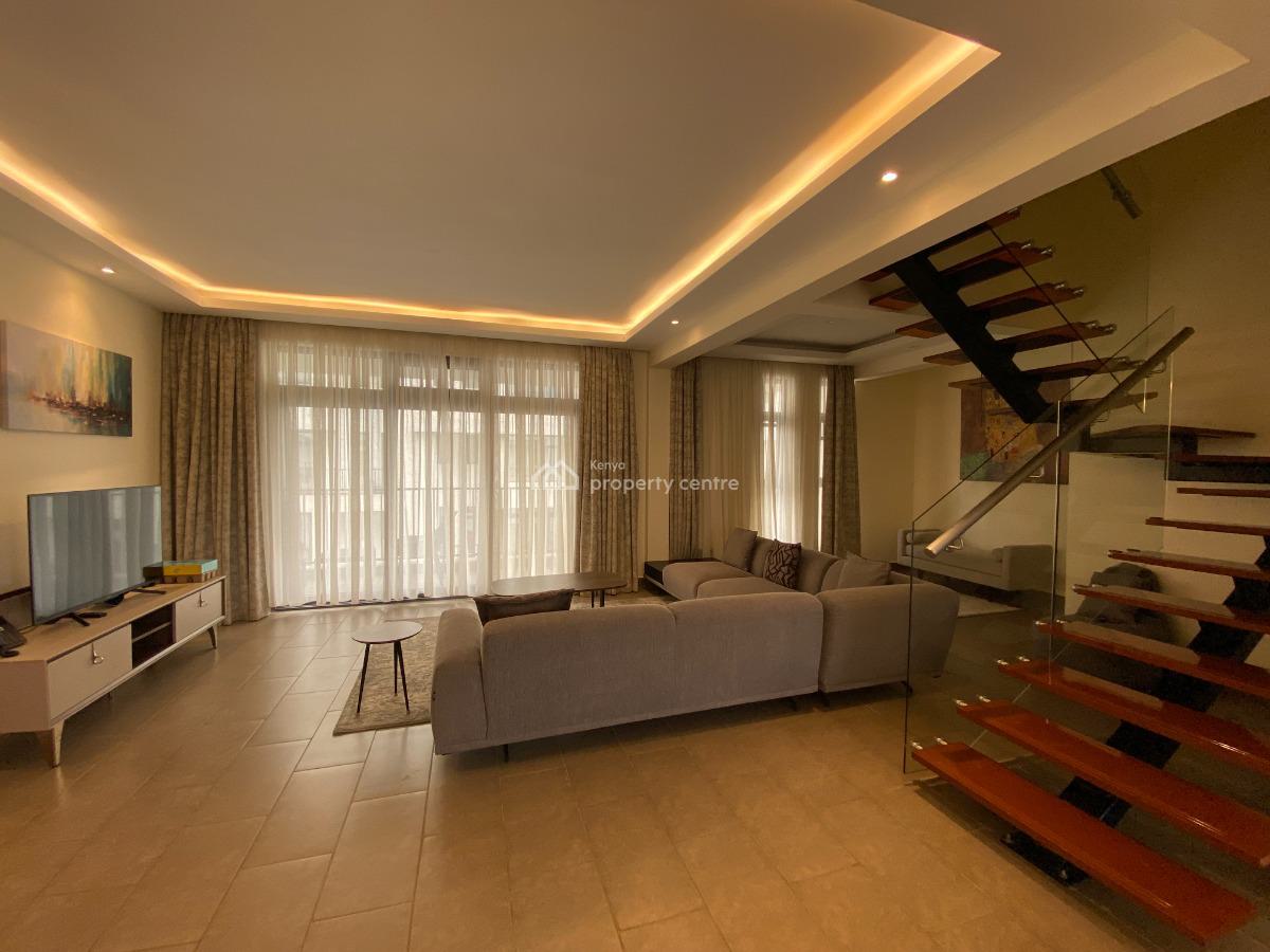 Furnished 2 Bedroom Duplex with Ensuite in Spring Valley., Spring Valley, Nairobi, Apartment for Rent