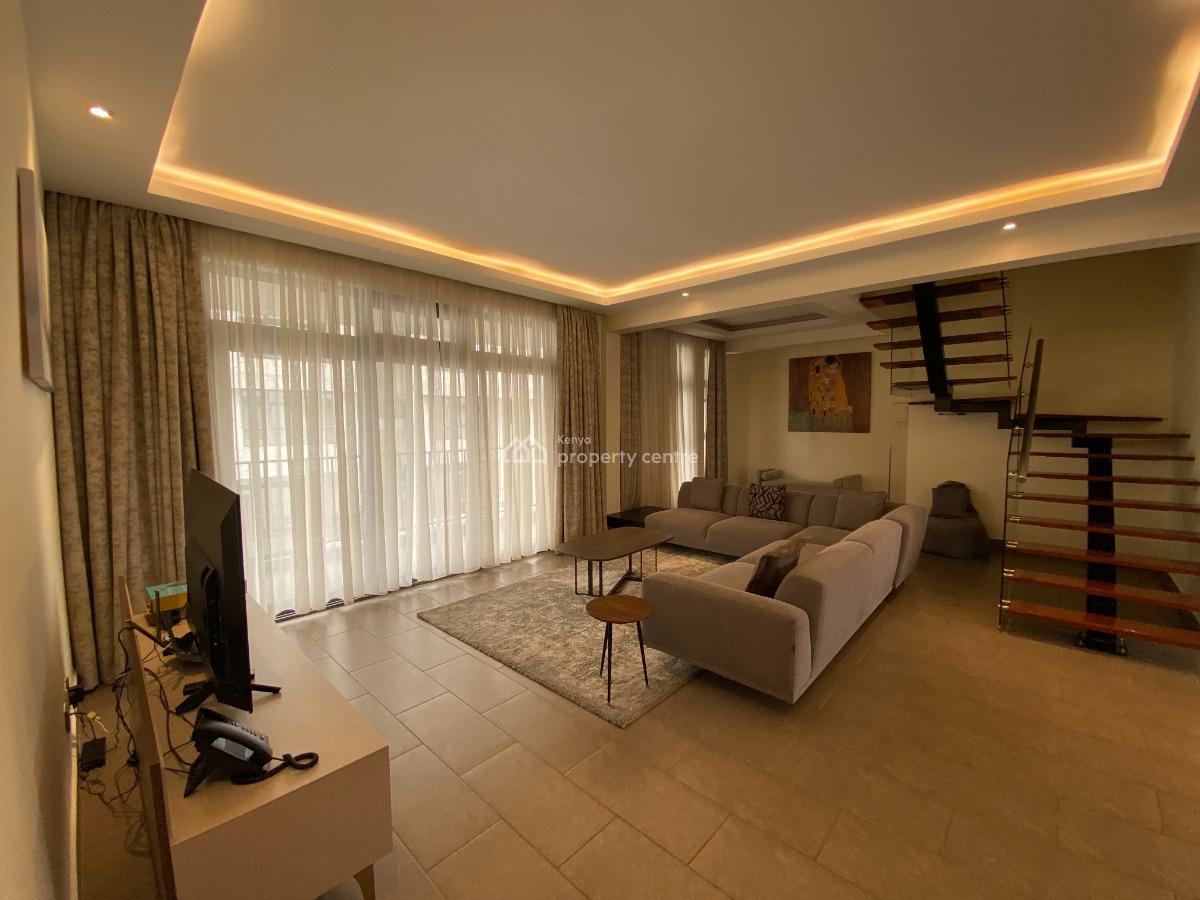 Furnished 2 Bedroom Duplex with Ensuite in Spring Valley., Spring Valley, Nairobi, Apartment for Rent