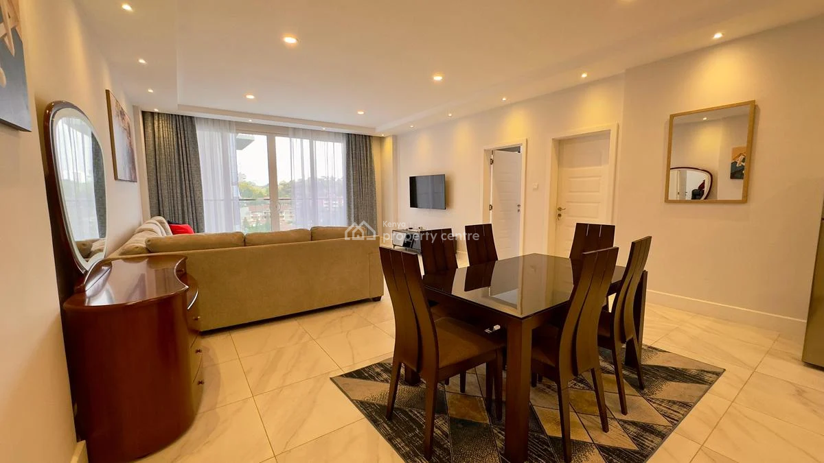 Furnished 2 Bedroom Apartment with Ensuite in Rhapta Road., Rhapta Road, Westlands, Nairobi, Apartment for Rent
