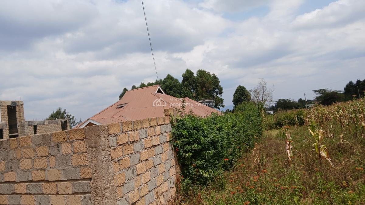 Ready to Build Residential Plot in a Developed Neighborhood, Kamangu, Kikuyu, Kiambu, Land for Sale