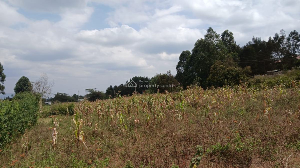 Ready to Build Residential Plot in a Developed Neighborhood, Kamangu, Kikuyu, Kiambu, Land for Sale