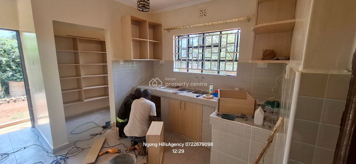 Spacious and Serene 3-bedroom Bungalow  in Kibiko, Ngong, Kibiko, Ngong, Kajiado, Detached Bungalow for Rent