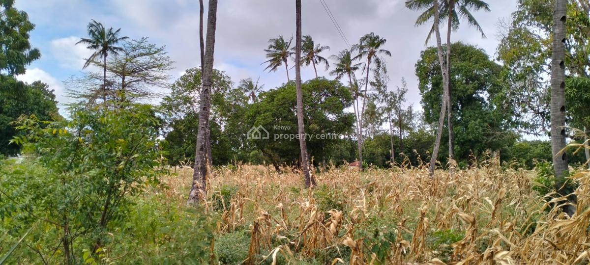 Prime 2.15 Acres in Gede with Mombasa Road Frontage -- ½ Acre  5m, Mombasa Rd Frontage, Watamu, Kilifi, Land for Sale