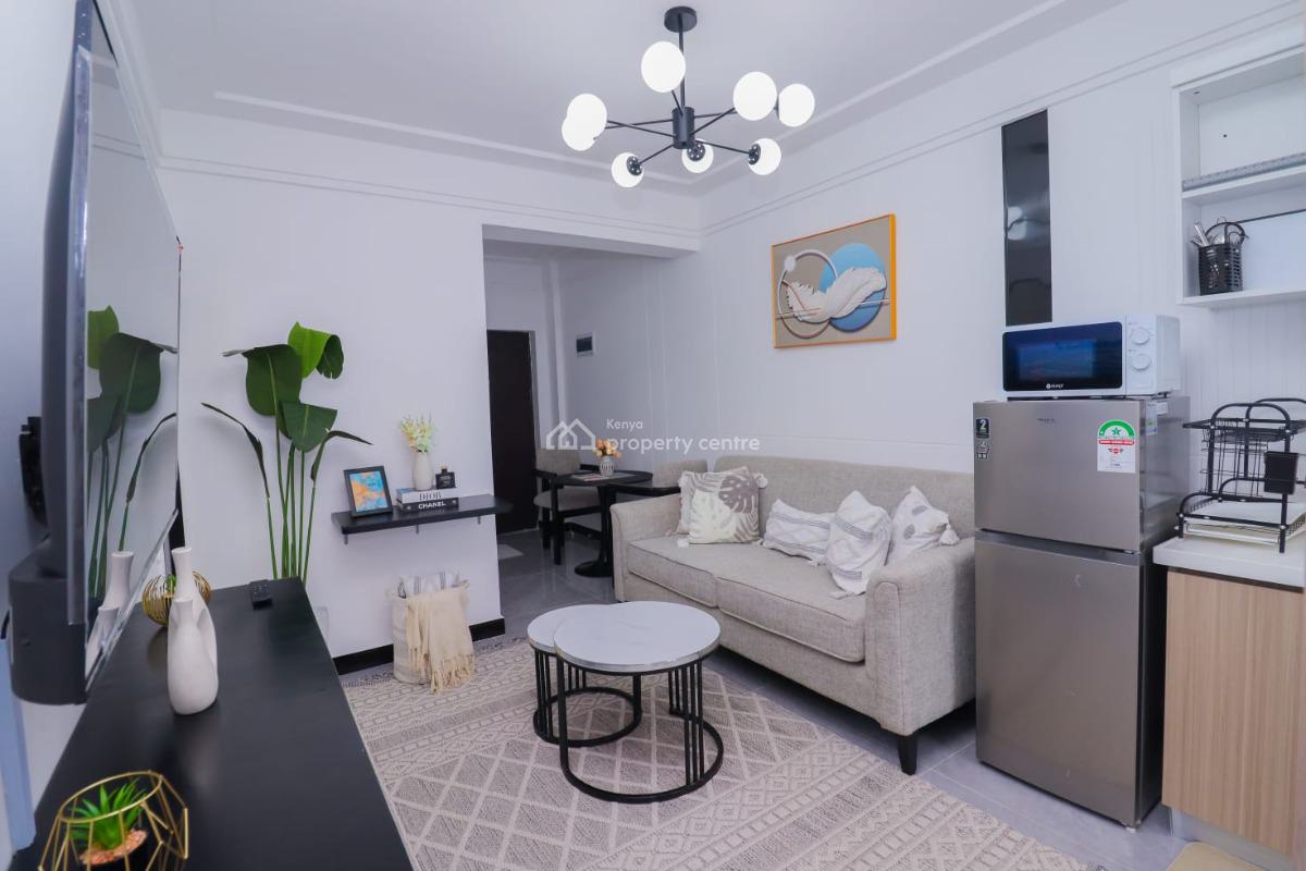 Furnished 1 Bedroom with Extra Bed, Kilimani, Nairobi, Apartment for Rent