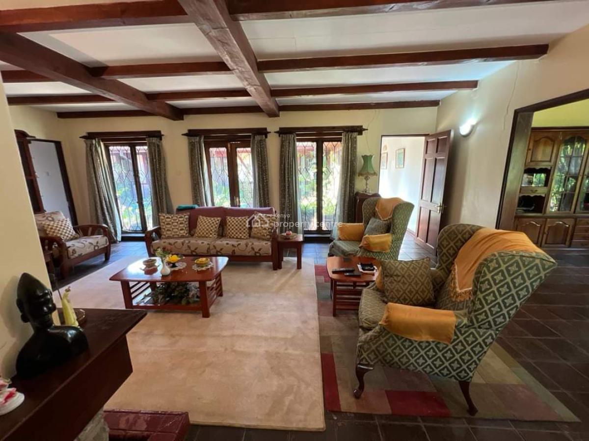 4 Bedroom Bungalow All Ensuite with Dsq on One Acre in Miotoni Karen., Karen, Nairobi, House for Sale
