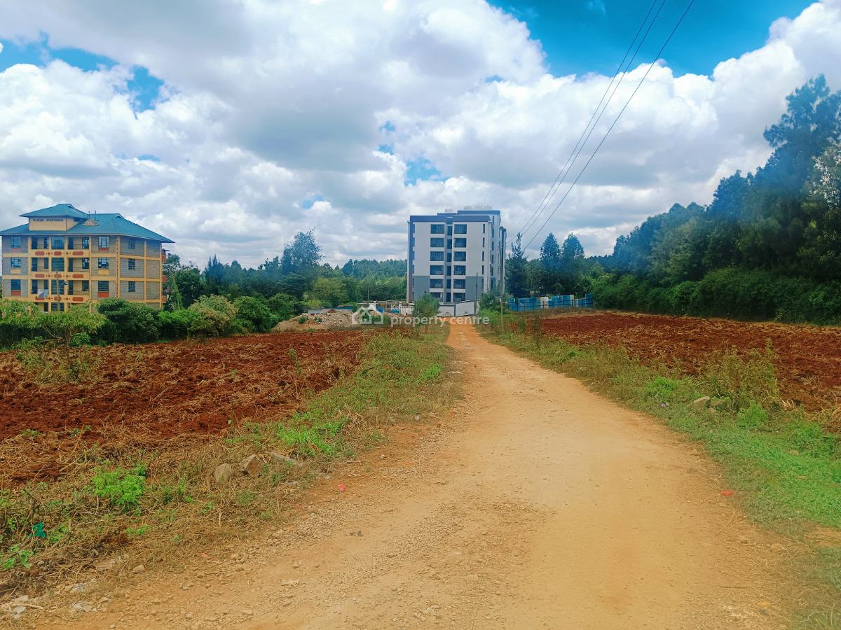 Prime Plot for Apartment Development in Thogoto, Kikuyu!, Thogoto, By-pass, Kikuyu, Kiambu, Residential Land for Sale