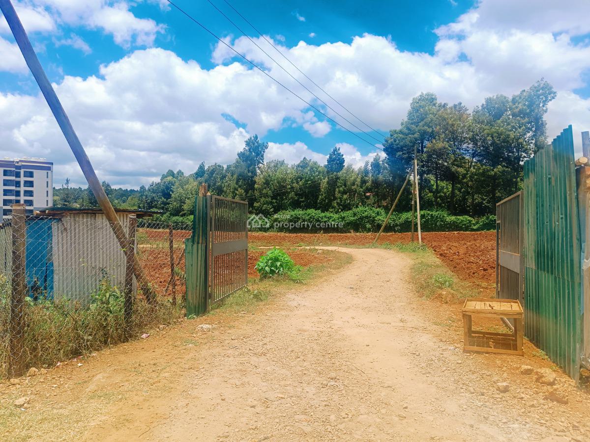 Prime Plot for Apartment Development in Thogoto, Kikuyu!, Thogoto, By-pass, Kikuyu, Kiambu, Residential Land for Sale