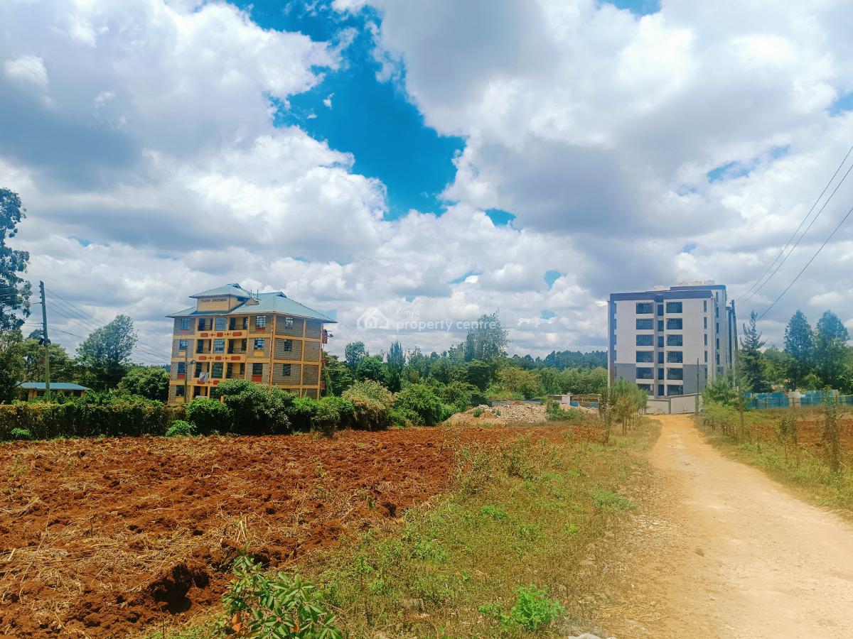 Prime Plot for Apartment Development in Thogoto, Kikuyu!, Thogoto, By-pass, Kikuyu, Kiambu, Residential Land for Sale