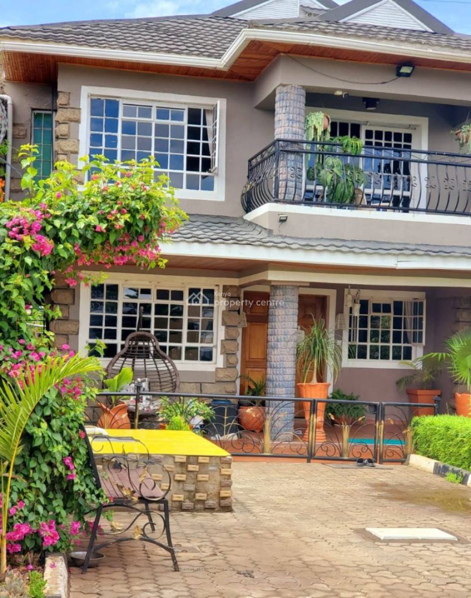 Charming 5 Bedrooms House with Lovely Garden, Mwananchi Road, Syokimau/mulolongo, Machakos, House for Sale