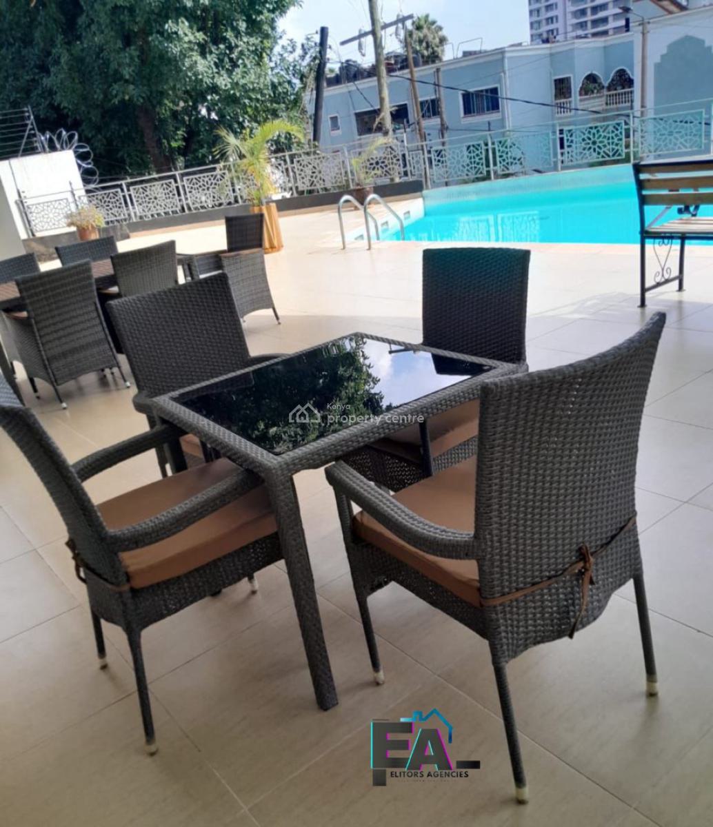 Fully Furnished and Serviced 2 Bedroom Master Ensuite, Lantana Road, Westlands, Nairobi, Apartment for Rent