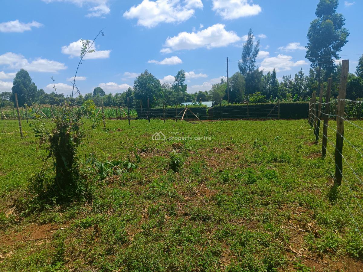 Build-ready Residential Plot Available in Kikuyu, Mai-ai-hii, Kikuyu, Kiambu, Residential Land for Sale