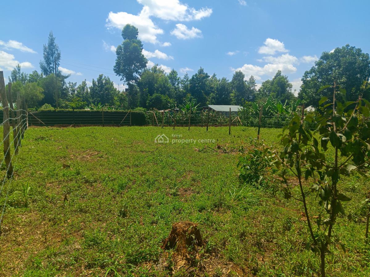 Build-ready Residential Plot Available in Kikuyu, Mai-ai-hii, Kikuyu, Kiambu, Residential Land for Sale