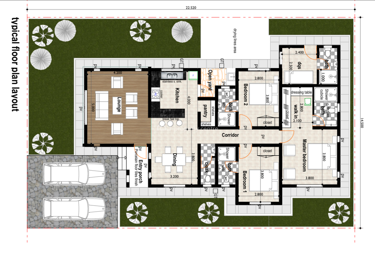 Newly Built 3 Bedroom House, All Ensuite Plus Dsq, Katani Road, Syokimau/mulolongo, Machakos, Terraced Bungalow for Sale
