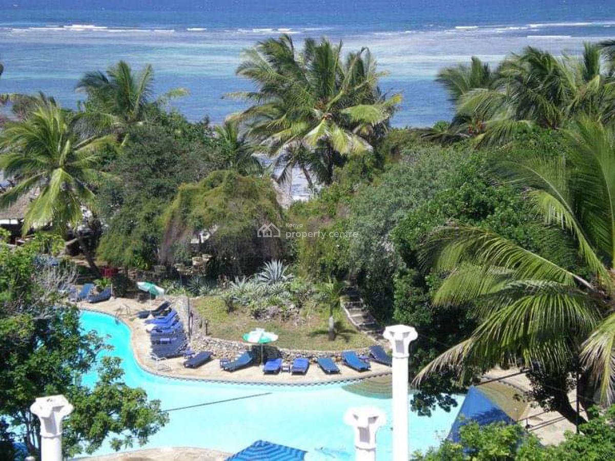 4 Star Beach Hotel with 191 Rooms in Diani Beach-kenyan Coast  Sitting, Ukunda Kwale Diani Beach, Ukunda, Kwale, Hotel / Guest House for Sale