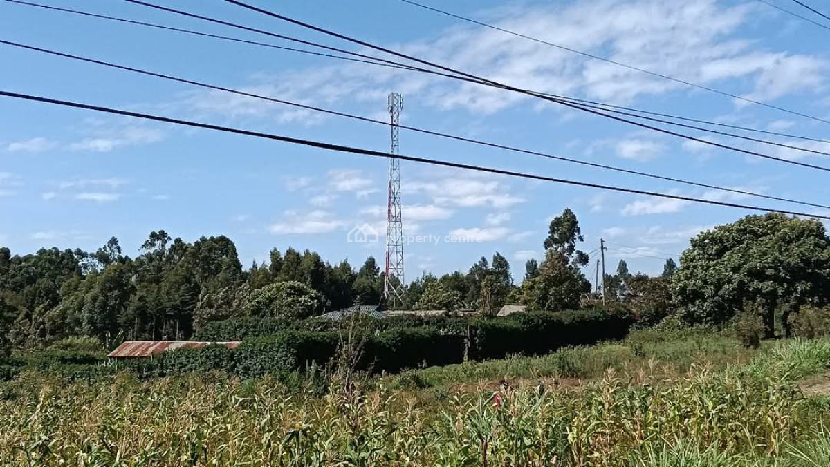Prime Quarter Acre Fronting The Tarmac Road in Gikambura Kikuyu., Kikuyu, Kiambu, Land for Sale