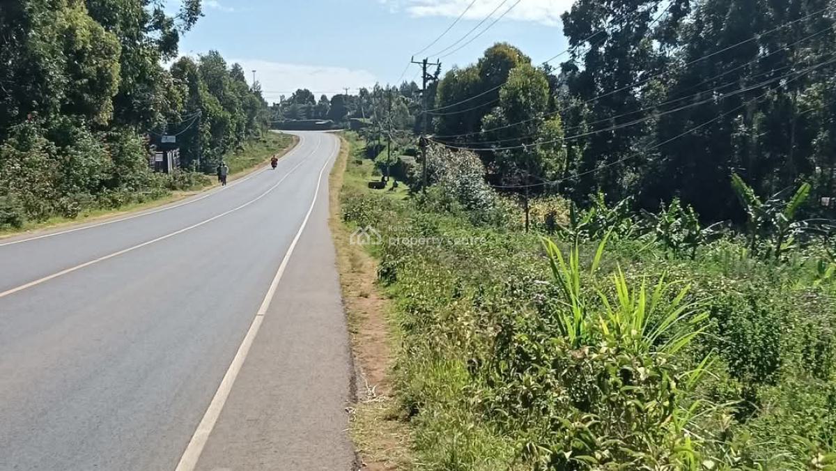 Prime Quarter Acre Fronting The Tarmac Road in Gikambura Kikuyu., Kikuyu, Kiambu, Land for Sale