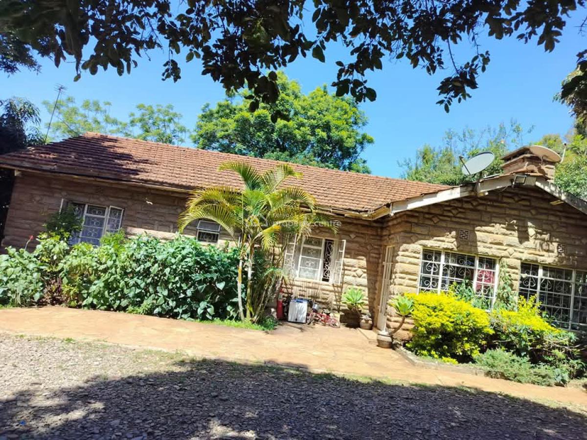 Three Quarter Acre Land with 3 Bedroom House Plus Dsq in Karen, Karen, Nairobi, Land for Sale