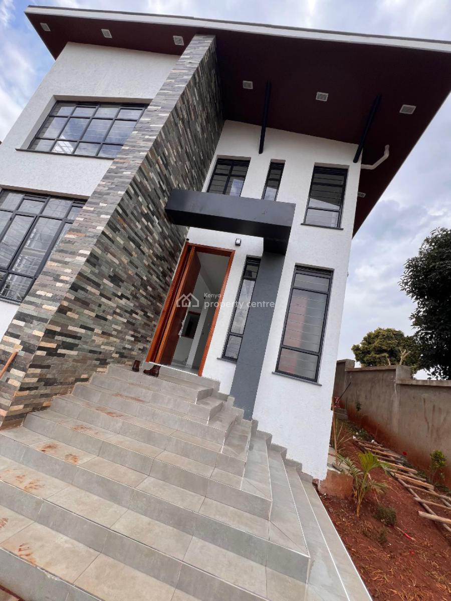 Contemporary Modern 6 Bedroom Maisonette All Ensuite, Muhuri Rd, Kikuyu, Kiambu, House for Sale