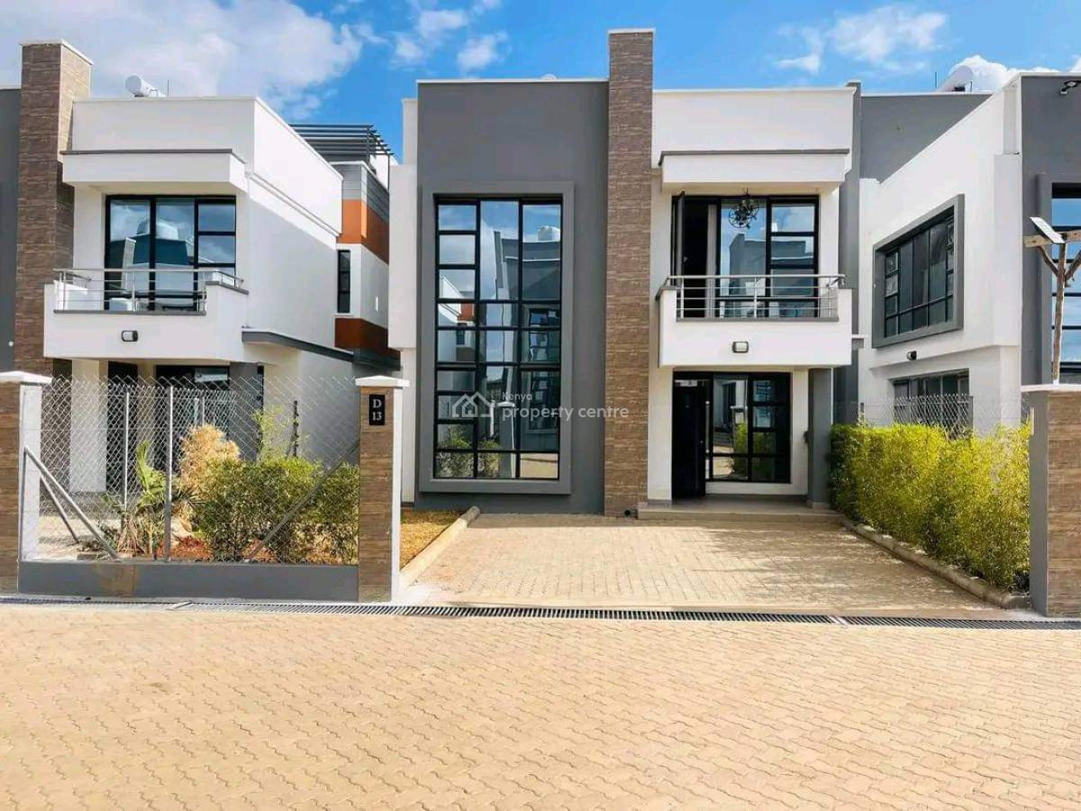 Modern 4bedroom Maisonette All Ensuite on 40by80 in Kamakis, Ruiru., Kamakis, Ruiru, Kiambu, House for Sale