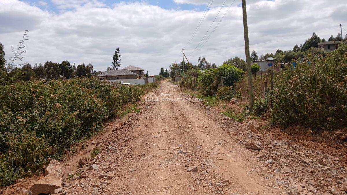 Ready to Build Residential 50 By 100ft Plot, Kamangu, Kikuyu, Kiambu, Land for Sale