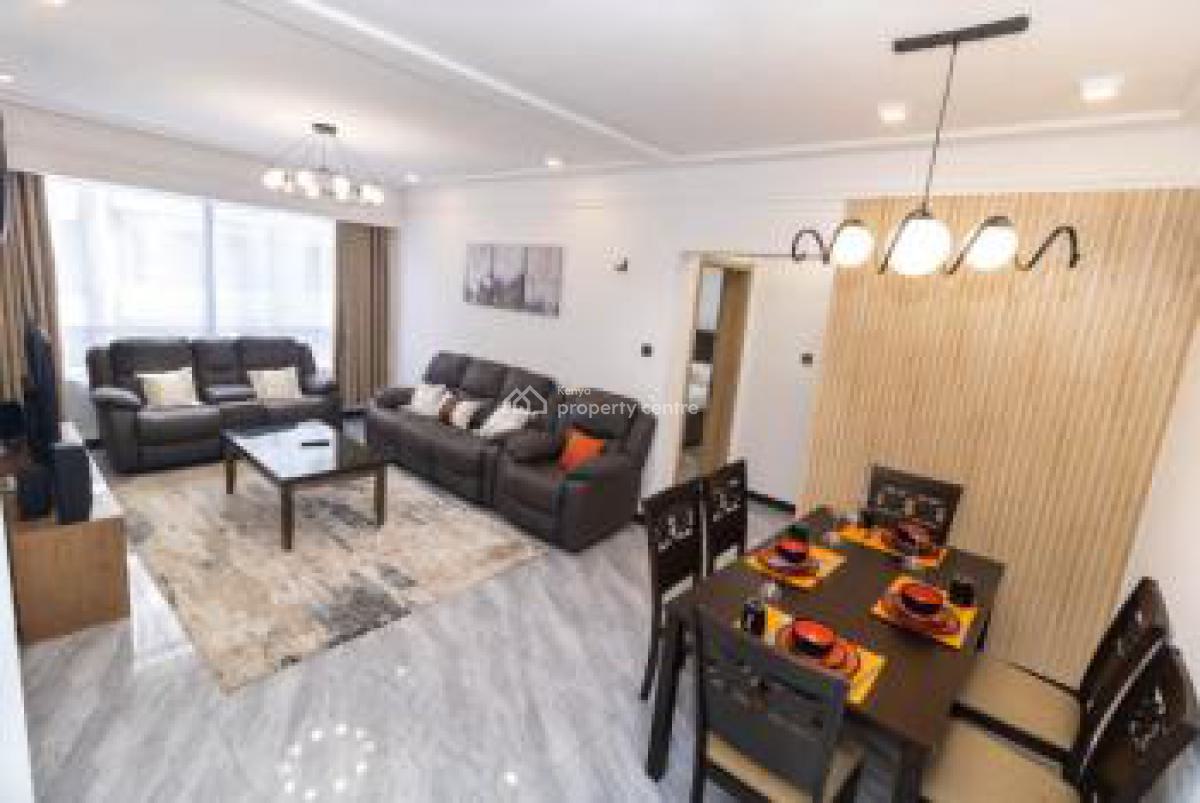 Furnished 2 Bedrooms Apartment, Near Yaya Center/kilimani Estate, Kilimani, Nairobi, Apartment for Rent