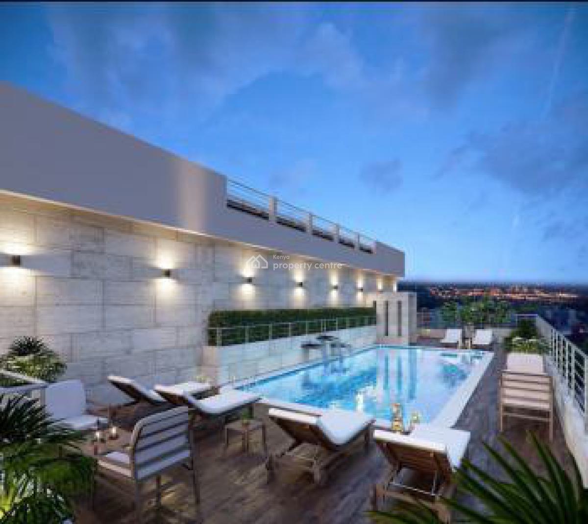 Modern 1 Bedroom Furnished and Serviced Apartment., Westlands, Nairobi, Apartment for Rent