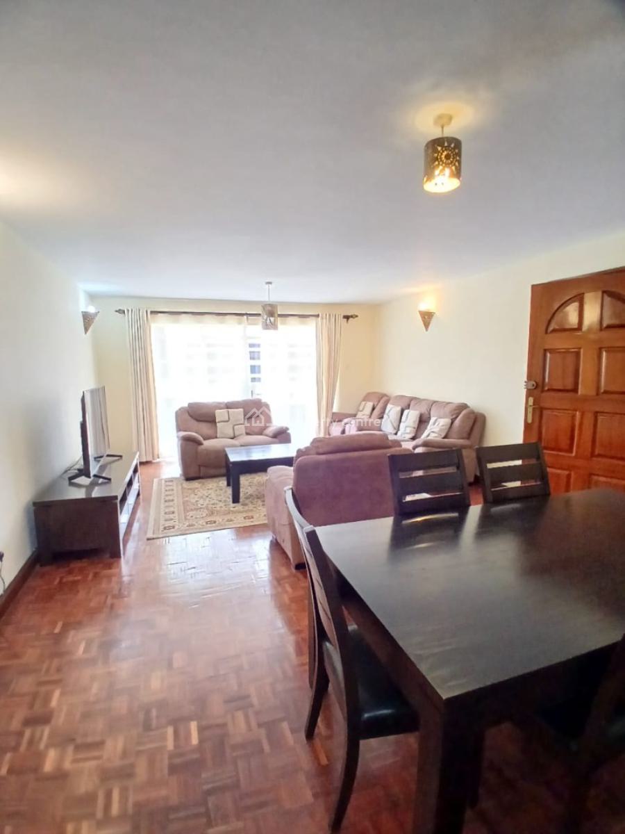 Homely 3 Bedroom Fully Furnished Apartment, Kilimani, Nairobi, Apartment for Rent