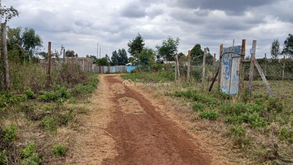 Ready to Build 50 By 100ft Plot in a Developing Neighborhood, Ngamba, Kikuyu, Kiambu, Land for Sale