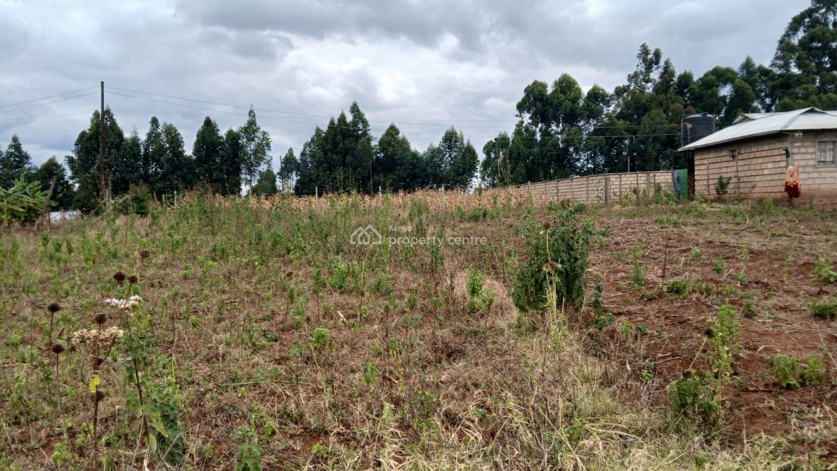 Ready to Build 50 By 100ft Plot in a Developing Neighborhood, Ngamba, Kikuyu, Kiambu, Land for Sale