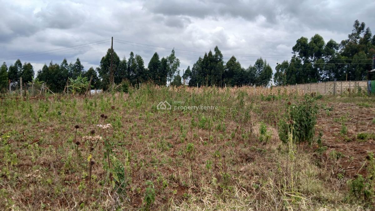 Ready to Build 50 By 100ft Plot in a Developing Neighborhood, Ngamba, Kikuyu, Kiambu, Land for Sale