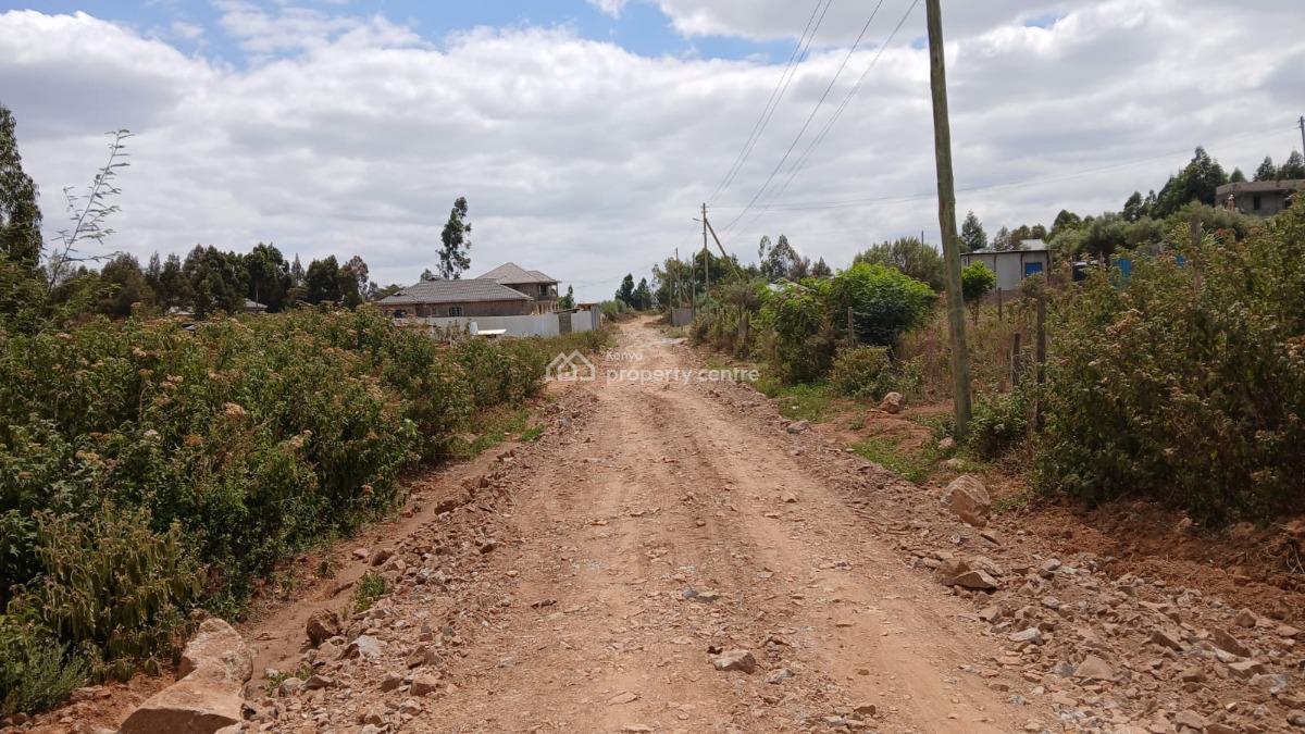 Ready to Build Plot in a Developing Neighborhood, Kamangu, Kikuyu, Kiambu, Land for Sale