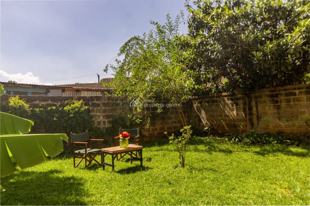 Lovely 2 Bedrooms House with Garden Fully Furnished, Langata, Mugumo-ini (langata), Nairobi, House for Rent