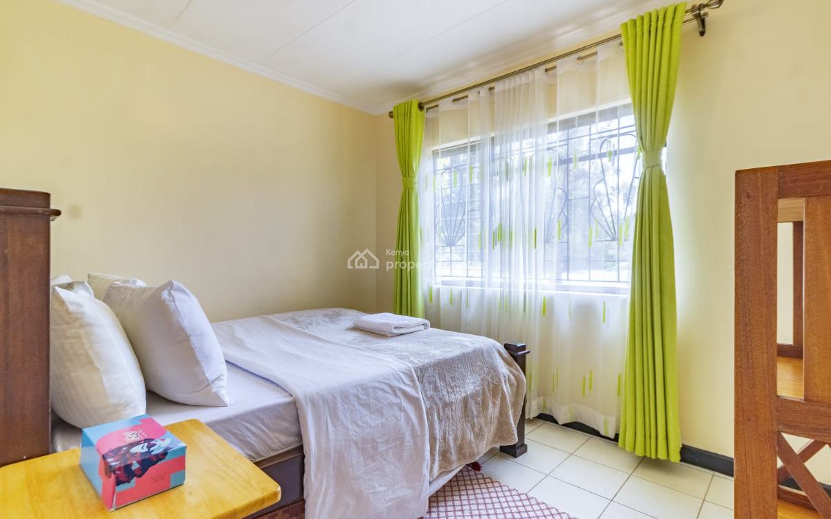 Lovely 2 Bedrooms House with Garden Fully Furnished, Langata, Mugumo-ini (langata), Nairobi, House for Rent